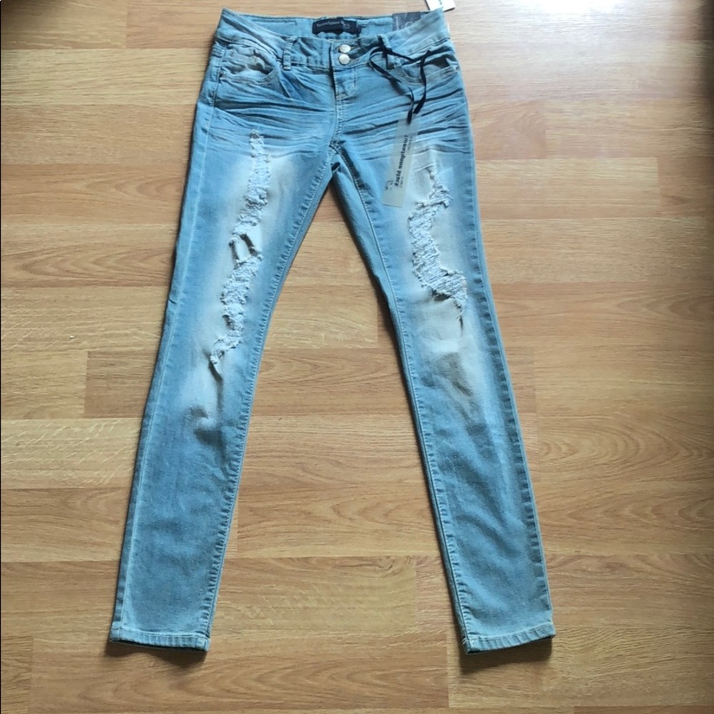 Rue21 Skinny Low Rise Denim Jeans